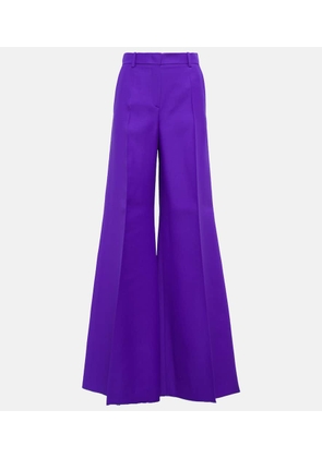 Valentino Crêpe Couture wide-leg pants