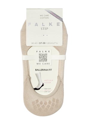 Falke Step Cotton-blend Trainer Socks - Beige
