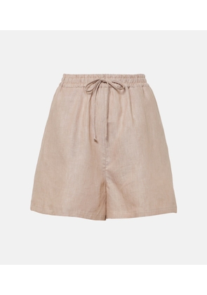 Loro Piana Perth linen shorts