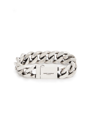 Saint Laurent Collier Chunky Chain Bracelet - Silver