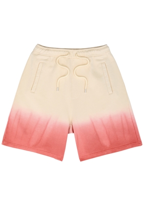 Lanvin Dégradé Cotton Shorts - Cream - L