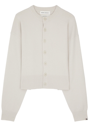 Extreme Cashmere N°170 Chou Cashmere-blend Cardigan - White - One Size