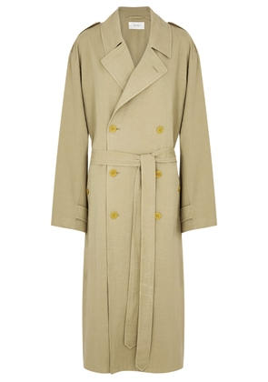 The Row Montrose Cotton-blend Trench Coat - Beige - S (UK8-10 / S)