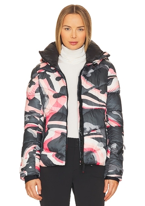 Bogner Fire + Ice Saelly Ski Jacket in Pink. Size 8.