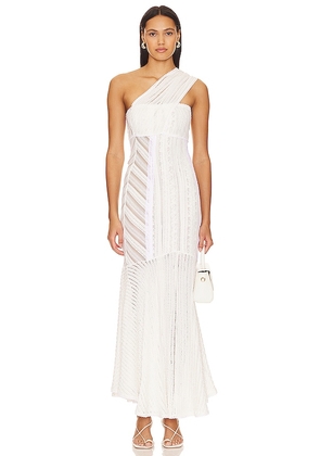 Charo Ruiz Ibiza Francy Dress in White. Size M, S.