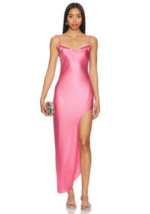 fleur du mal x REVOLVE Slip Dress in Pink. Size M, S, XS.