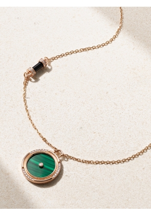 L’Atelier Nawbar - Amulets Of Light 18-karat Gold Multi-stone Necklace - Green - One size