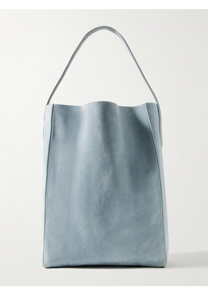 KHAITE - Frida Suede Shoulder Bag - Blue - One size