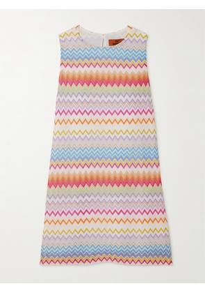 Missoni - Striped Metallic Knitted Mini Dress - Multi - IT36,IT38,IT40,IT42,IT44,IT46,IT48