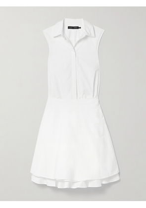Proenza Schouler - Cindy Layered Cotton-poplin Midi Shirt Dress - White - US0,US2,US4,US6,US8,US10,US12