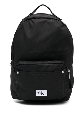 Calvin Klein Jeans Essentials Campus logo-patch backpack - Black
