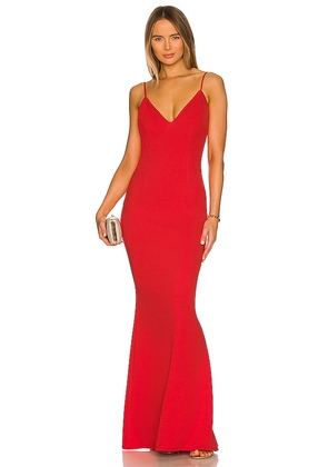 Katie May Bambina Gown in Red. Size L, M, S, XS.