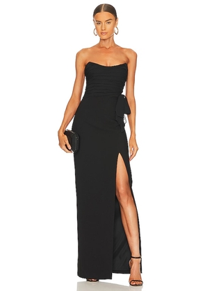 LIKELY Maddie Gown in Black. Size 10, 6.