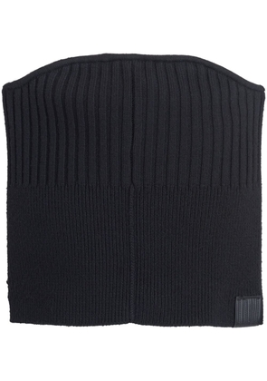 Marc Jacobs Tube ribbed knit top - Black