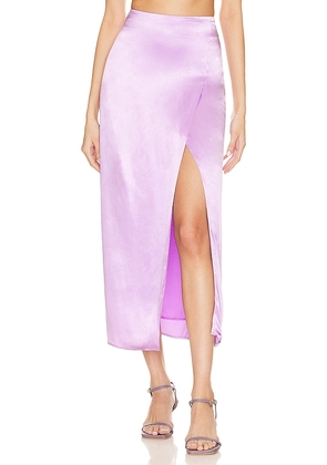 Line & Dot Adelyn Skirt in Lavender. Size S.