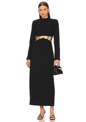 SIMKHAI Gloria Gown in Black. Size 2, 6.