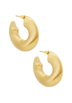 Lovers and Friends Marley Earrings in Metallic Gold.