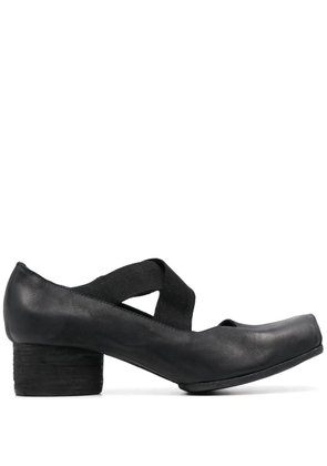 Uma Wang square-toe High Ballet shoes - Black
