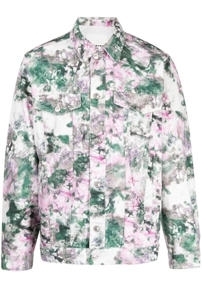 MARANT abstract-print shirt jacket - Multicolour