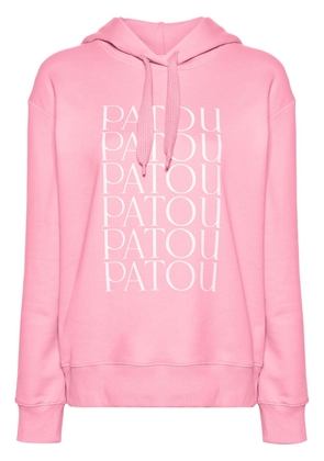 Patou Patou Patou organic-cotton hoodie - Pink