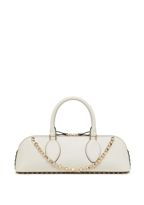 Valentino Garavani Rockstud East-West leather handbag - White