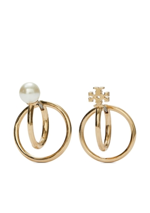 Tory Burch Kira double hoop earrings - Gold