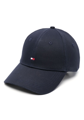 Tommy Hilfiger logo-embroidered cotton baseball cap - Blue