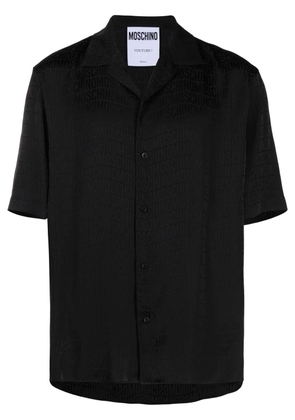 Moschino all-over logo-print shirt - Black