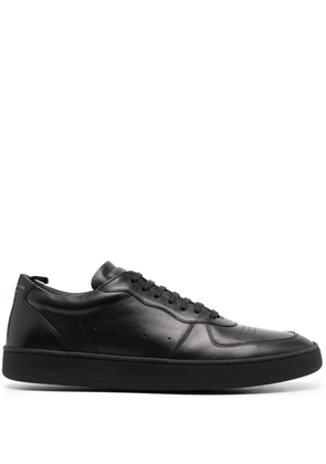 Officine Creative Asset low-top leather sneakers - Black
