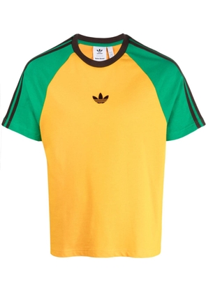 adidas x Wales Bonner logo-embroidered T-shirt - Yellow