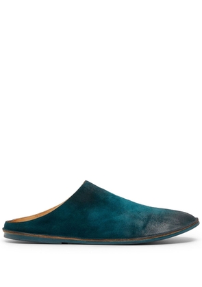 Marsèll gradient effect backless slippers - Green