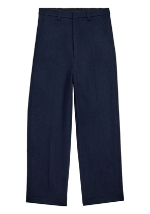 AMI Paris straight-leg tailored trousers - Blue