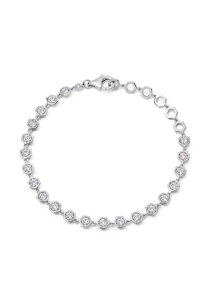 Astley Clarke Silver Sapphire Deco tennis bracelet