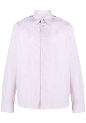 Lanvin pinstripe-print cotton shirt - White