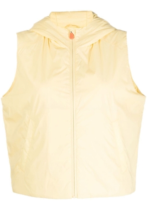 Save The Duck sleeveless hooded gilet - Yellow