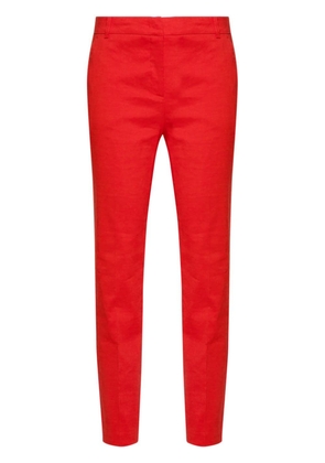 PINKO pressed-crease trousers - Red