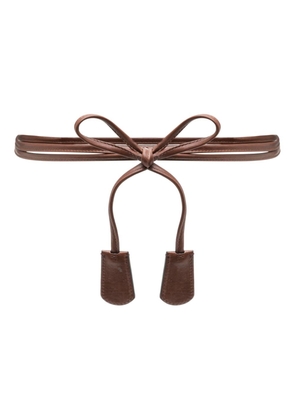 The Row Belt End B leather belt - Brown