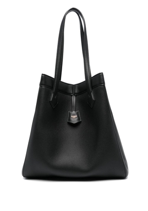 FENDI Origami leather tote bag - Black