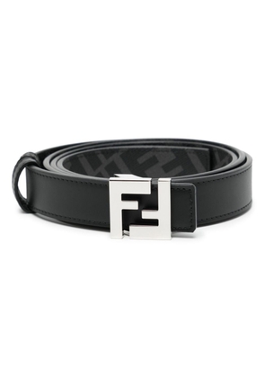 FENDI reversible logo-buckle belt - Black