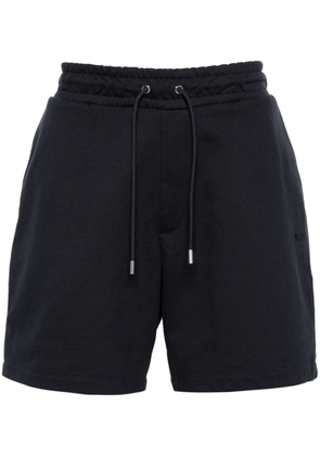Michael Kors logo-embroidered track shorts - Blue
