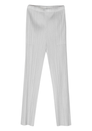 Pleats Please Issey Miyake MC March pleated trousers - Grey