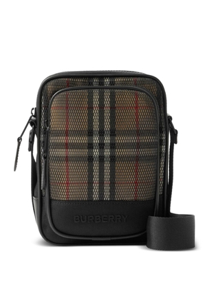 Burberry Freddie zipped messenger bag - Black