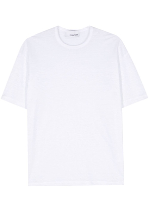 Costumein slub cotton T-shirt - White