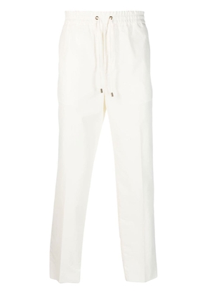 ETRO drawstring waistband trousers - White