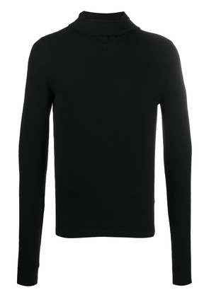 Bottega Veneta fine knit turtleneck sweater - Black
