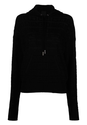 Givenchy 4G jacquard hoodie - Black