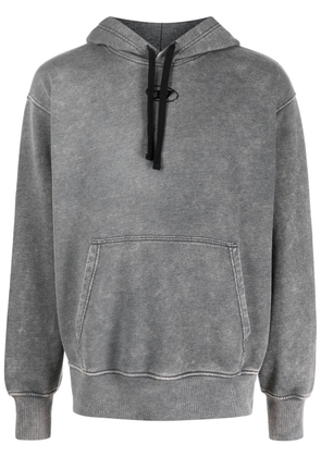 Diesel distressed-effect hoodie - Grey