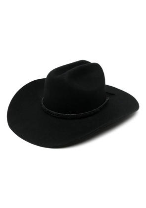 Lack Of Color The Ridge wool cowboy hat - Black