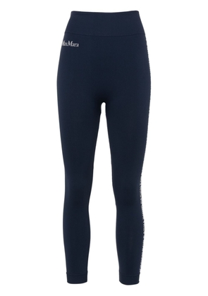 'S Max Mara logo-embellished leggings - Blue