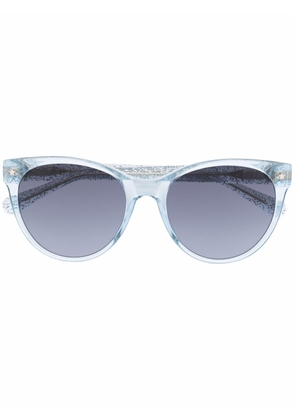 Chiara Ferragni tinted round-frame sunglasses - Blue